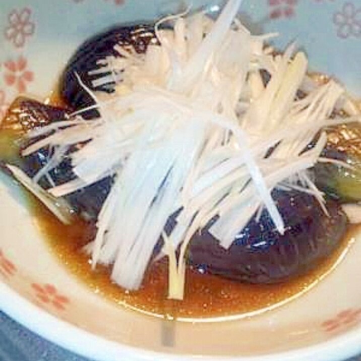 茄子の揚げびたし